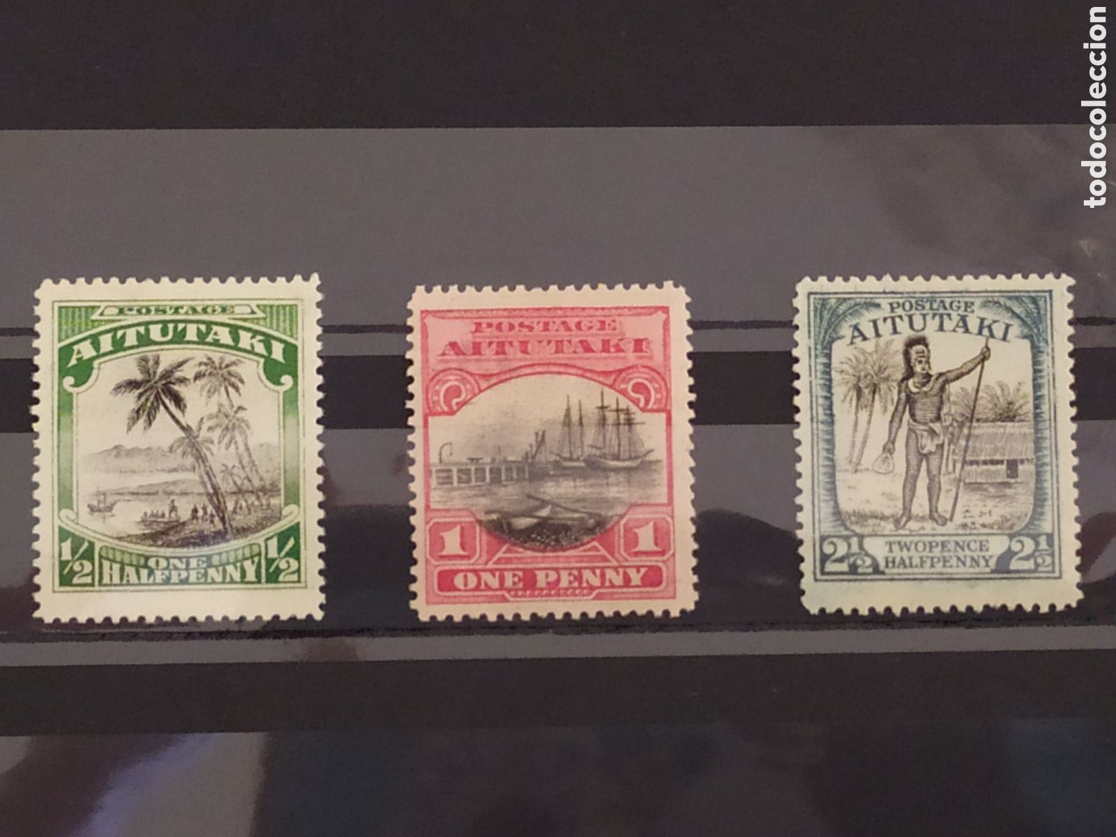 Sellos: Aitutaki Yvert 29/31* - Foto 1