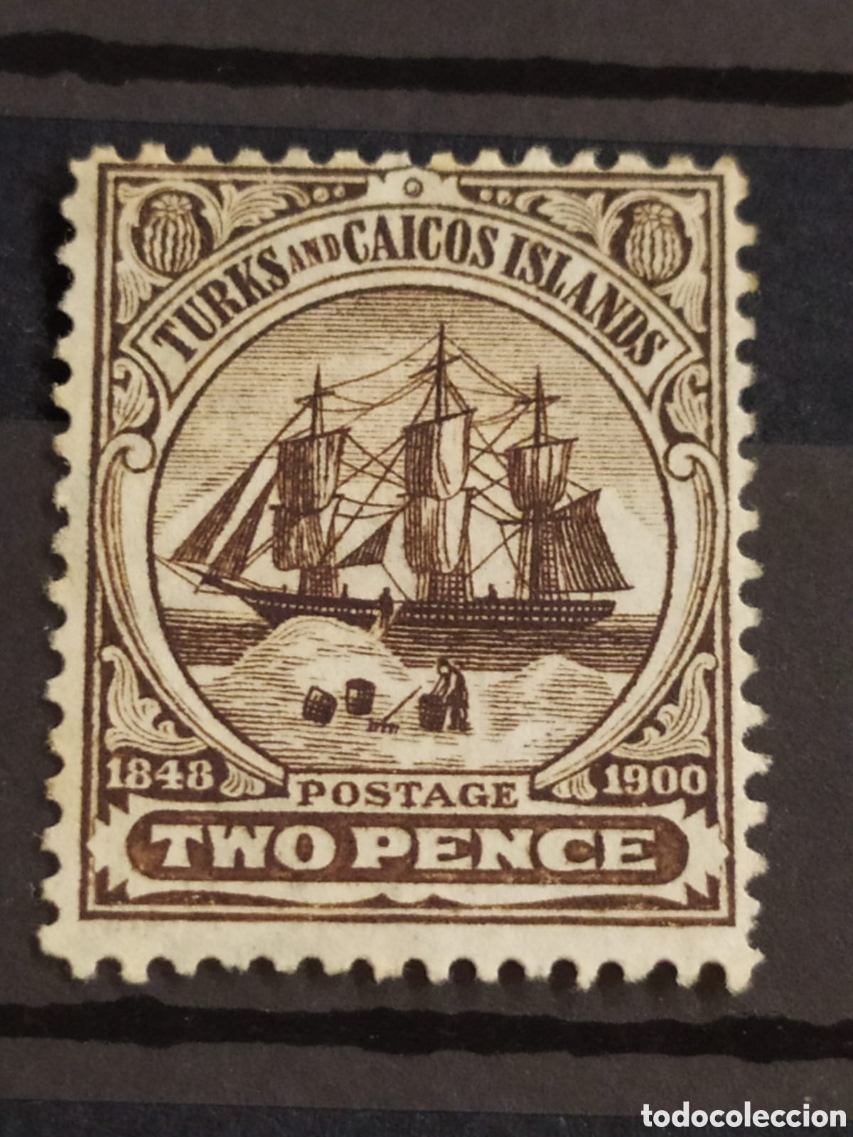 Sellos: TURKS & CAICOS IS 36* 1900-04 - Foto 1