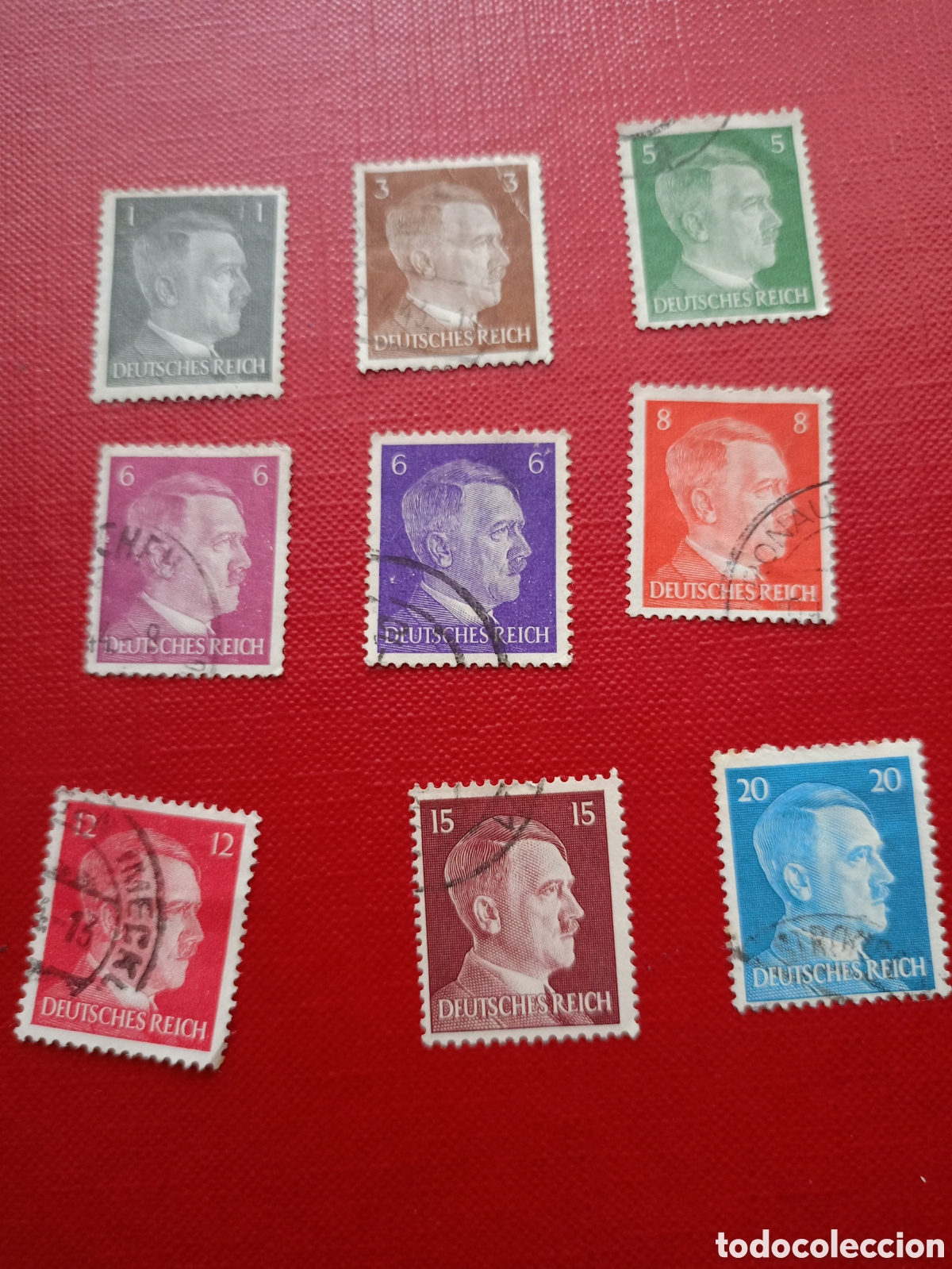 Sellos: Sello Hitler colecci&oacute;n - Foto 1