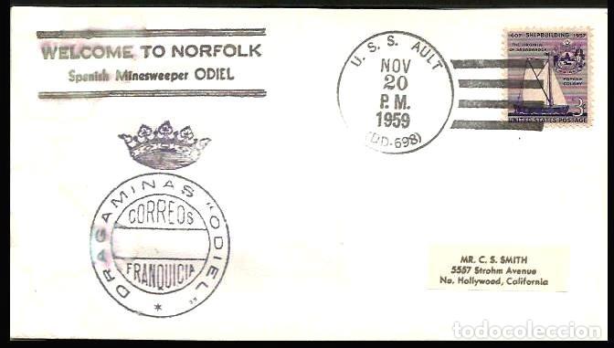 Briefmarken: ARMADA 1959 DRAGAMINAS ODIEL EN NORFOLK
