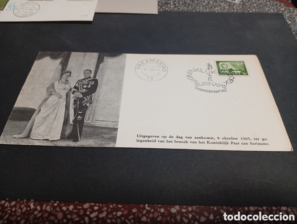Sellos: Tarjeta postal Suriname - Foto 1