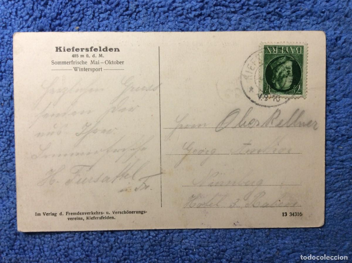 Sellos: BAVIERA TARJETA POSTAL CIRCULADA (1AAH57) - Foto 1
