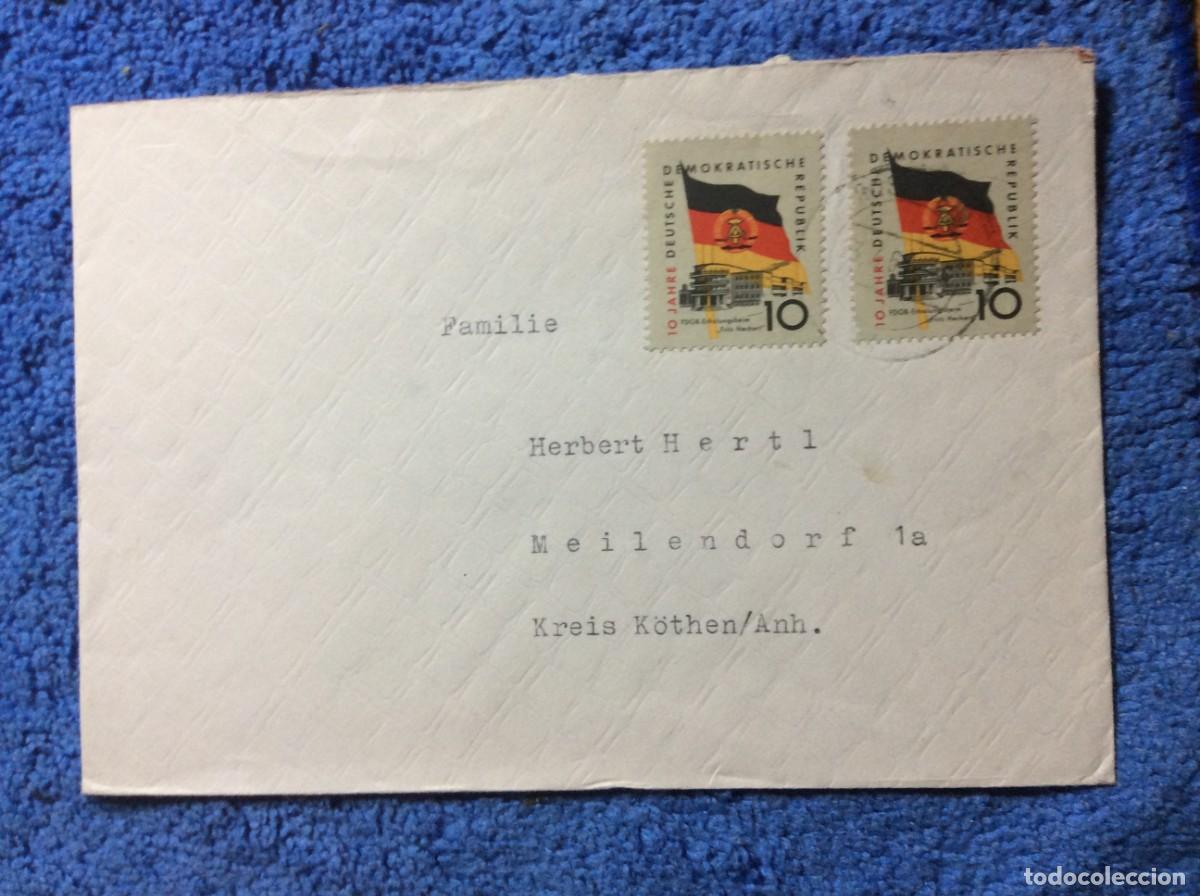 Sellos: DDR CARTA CIRCULADA (1BBI71) - Foto 1