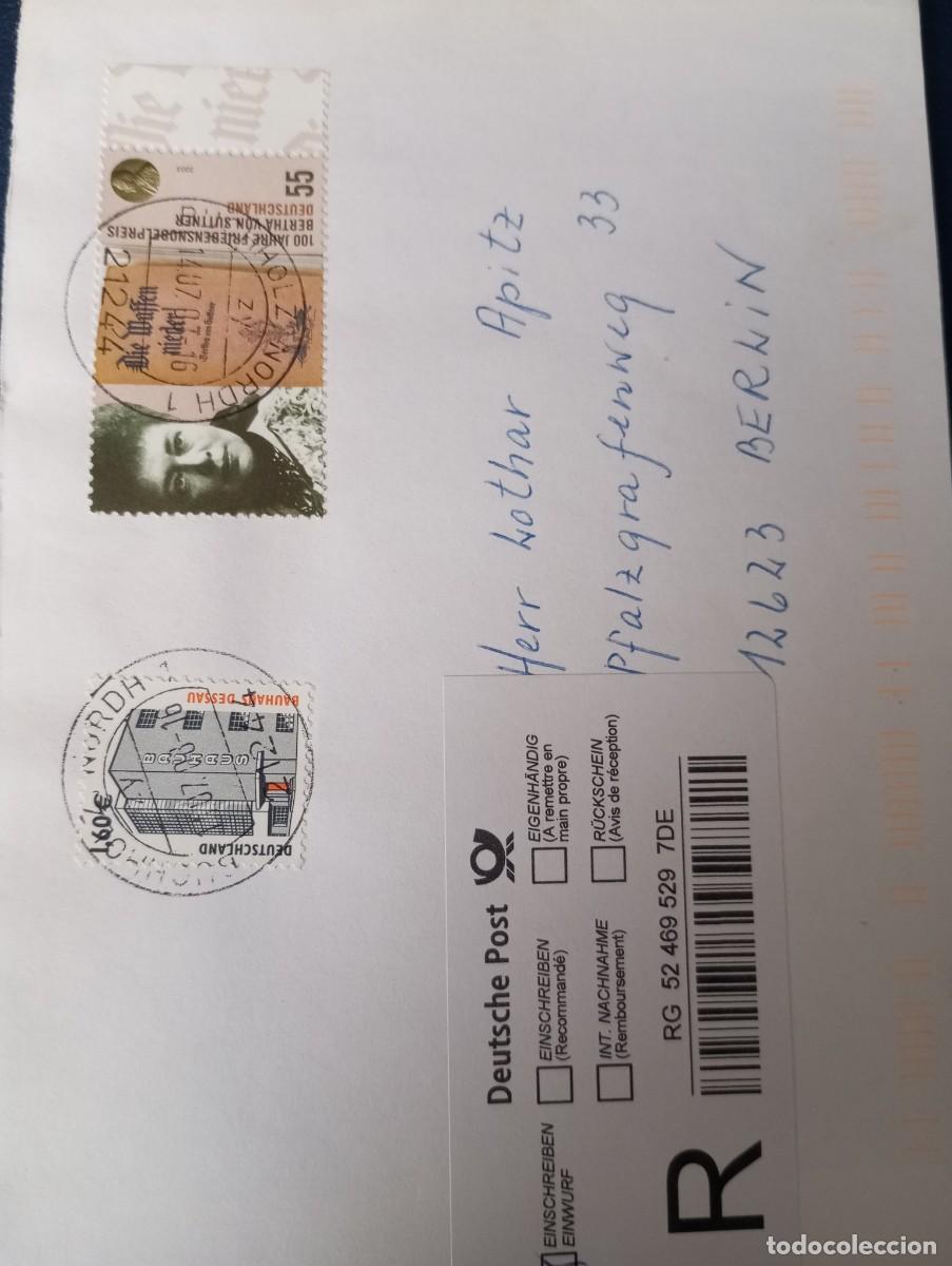 Sellos: ALEMANIA, 2007, CERTIFICADO - Foto 2