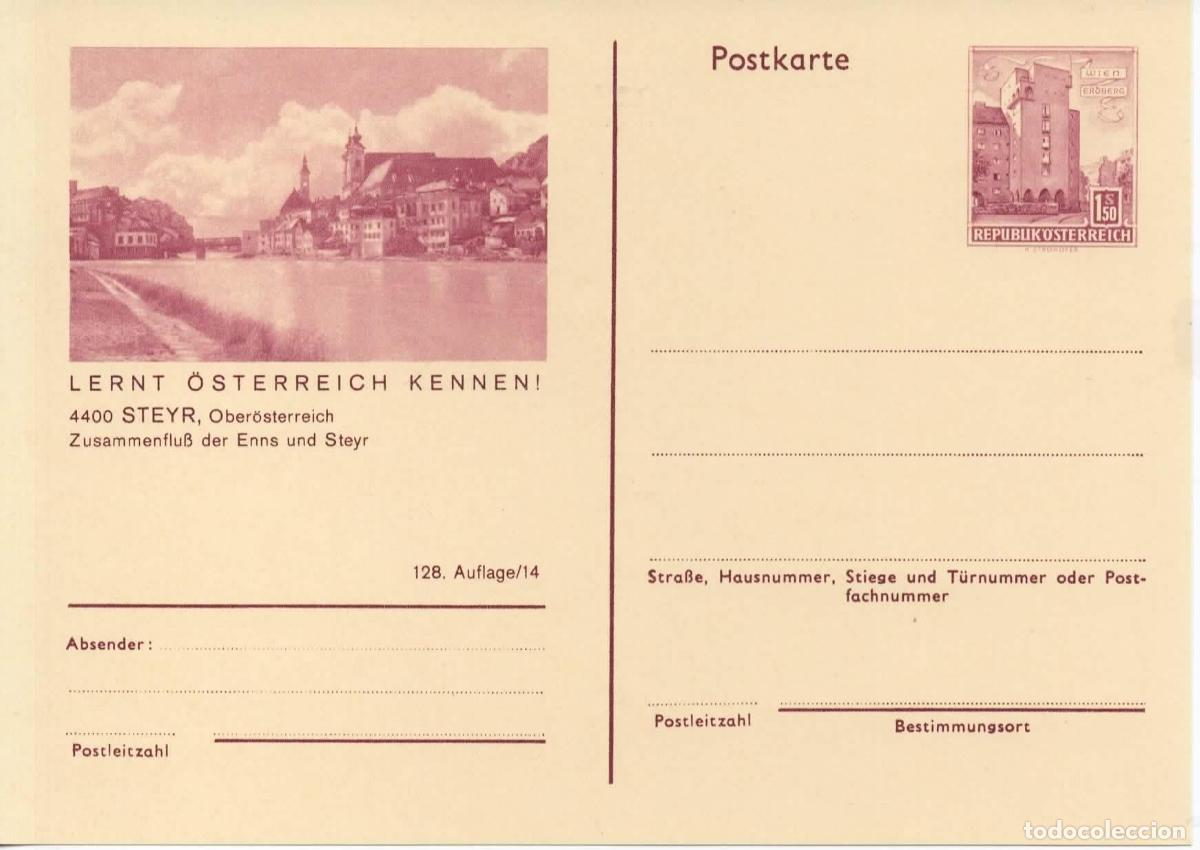 Sellos: AUSTRIA ENTERO POSTAL STEYR - Foto 1