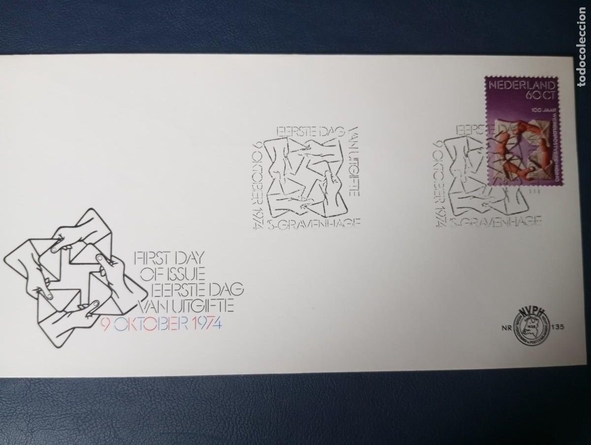 Sellos: HOLANDA, 1974, SPD PAPIROFLEXIA - Foto 1