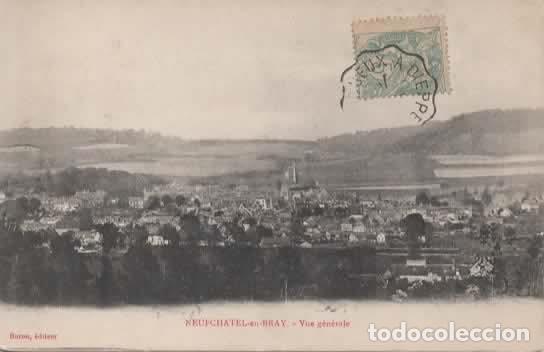 Sellos: FRANCIA POSTAL NEUFCHATEL EN BRAY MAT AMBULANTE - Foto 1