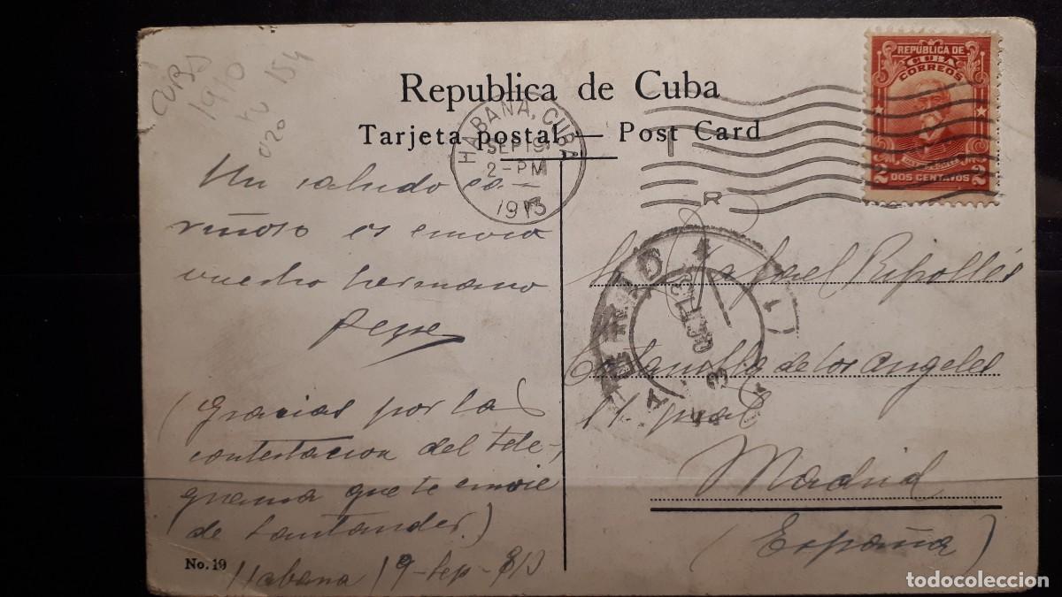 Sellos: CUBA. 1913. TARJETA POSTAL. - Foto 1