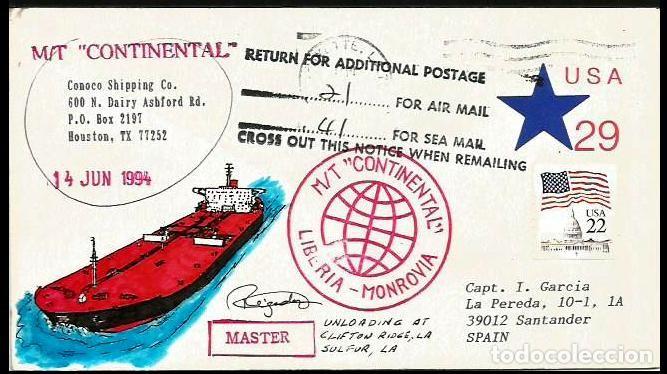 Sellos: SUPERPETROLERO CONTINENTAL FRANQUEO INSUFUCIENTE