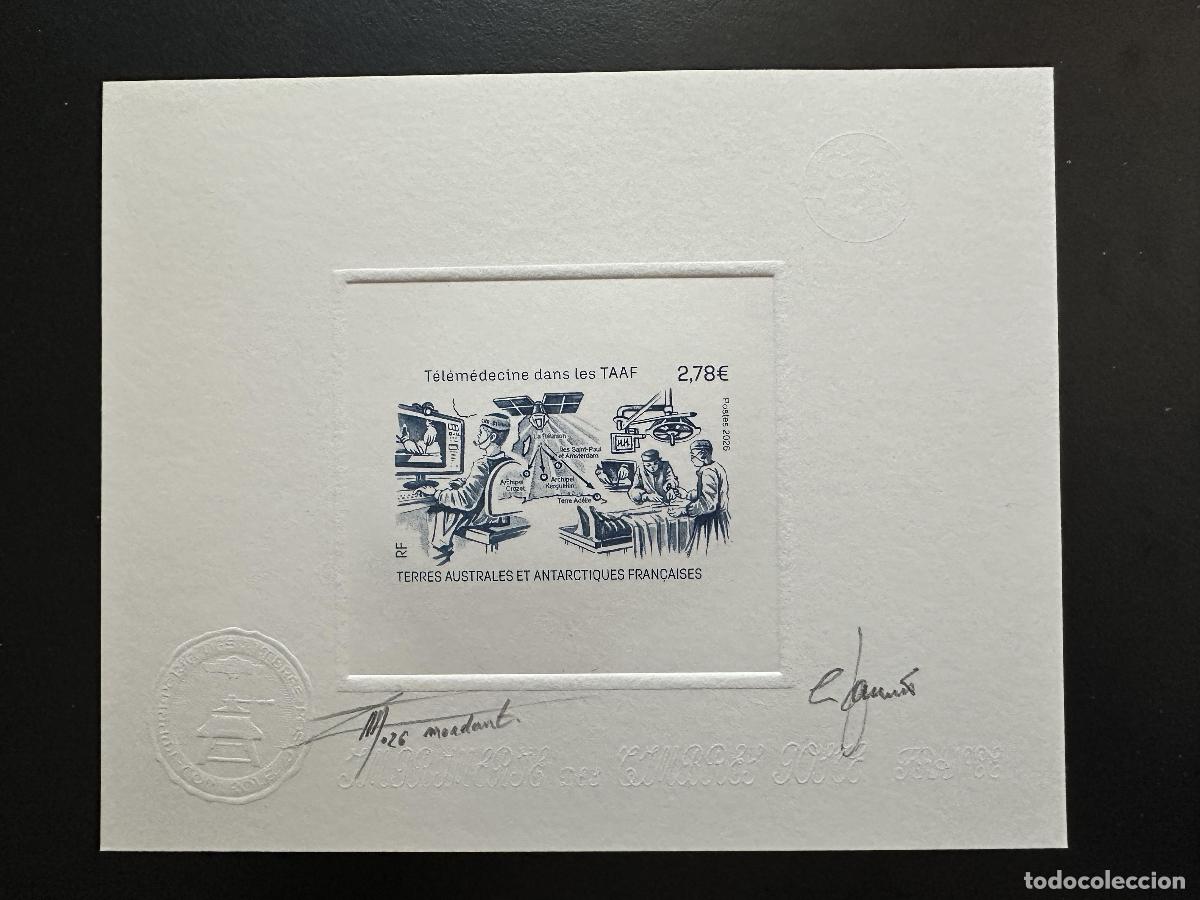 Sellos: TAAF 2026 Prueba artista Telemedicina en TAAF salud medicina azul