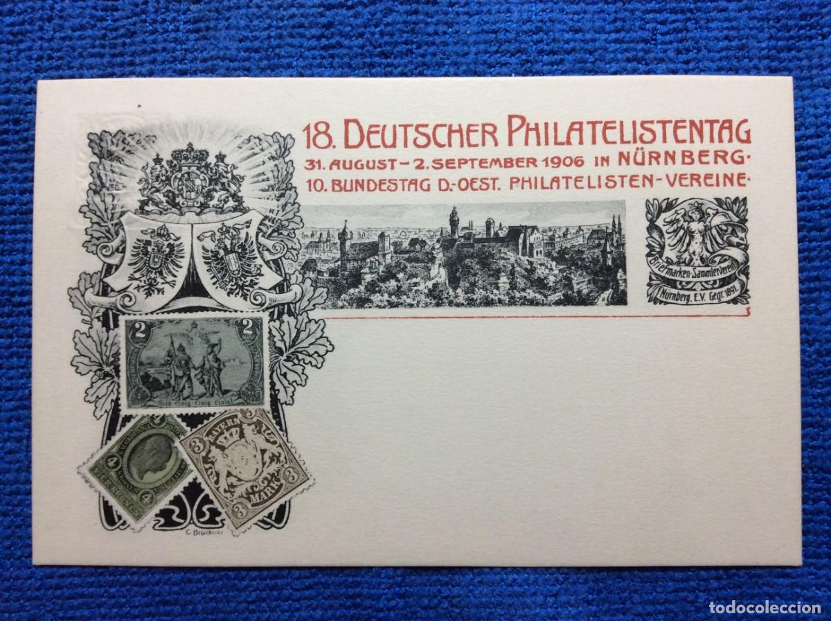 Sellos: ALEMANIA (BAVIERA) 1906 ENTERO POSTAL DE EMISI&Oacute;N PRIVADA (1BBZ59)