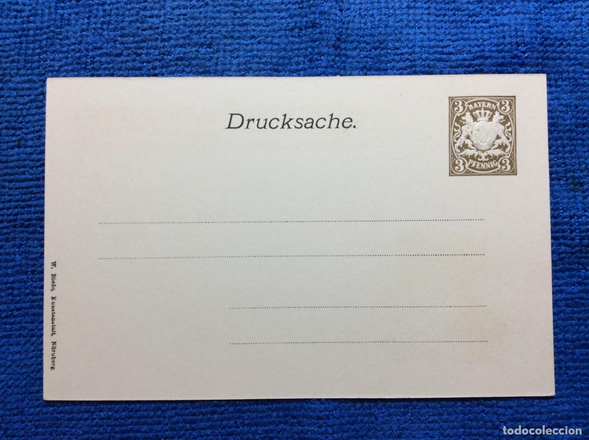 Sellos: ALEMANIA (BAVIERA) 1906 ENTERO POSTAL DE EMISI&Oacute;N PRIVADA (1BBZ61)