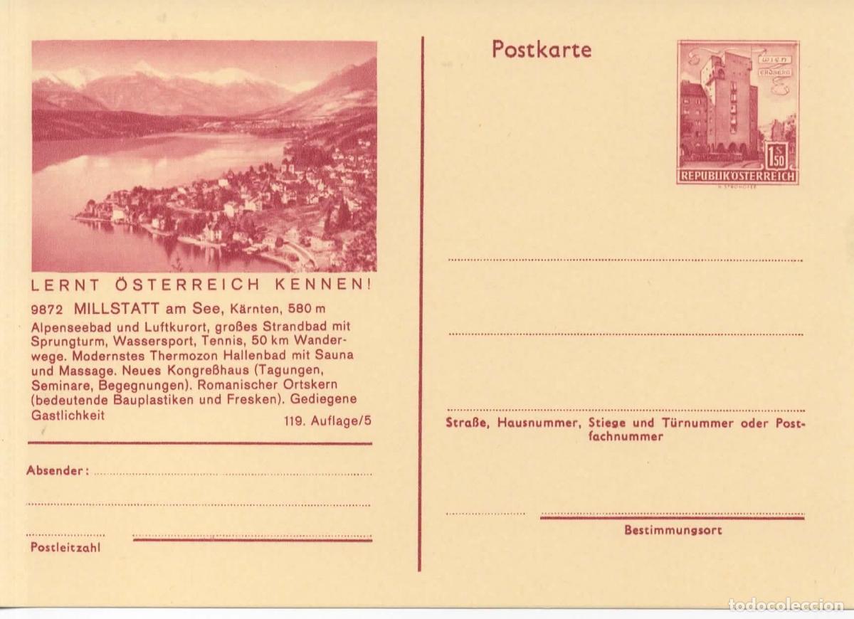 Sellos: AUSTRIA ENTERO POSTAL FILZMOOS SALZBURG GOLF SKI TENNIS