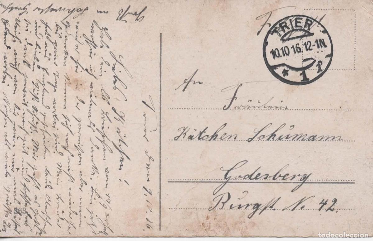 Sellos: ALEMANIA WW1 CORREO MILITAR FELDPOST TRIER 1916