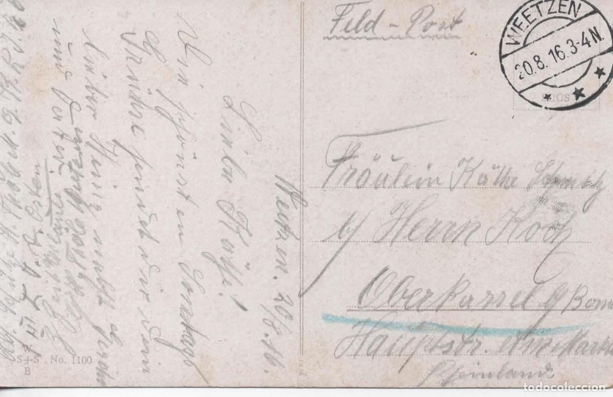 Sellos: ALEMANIA WW1 CORREO MILITAR FELDPOST WEETZEN 1916