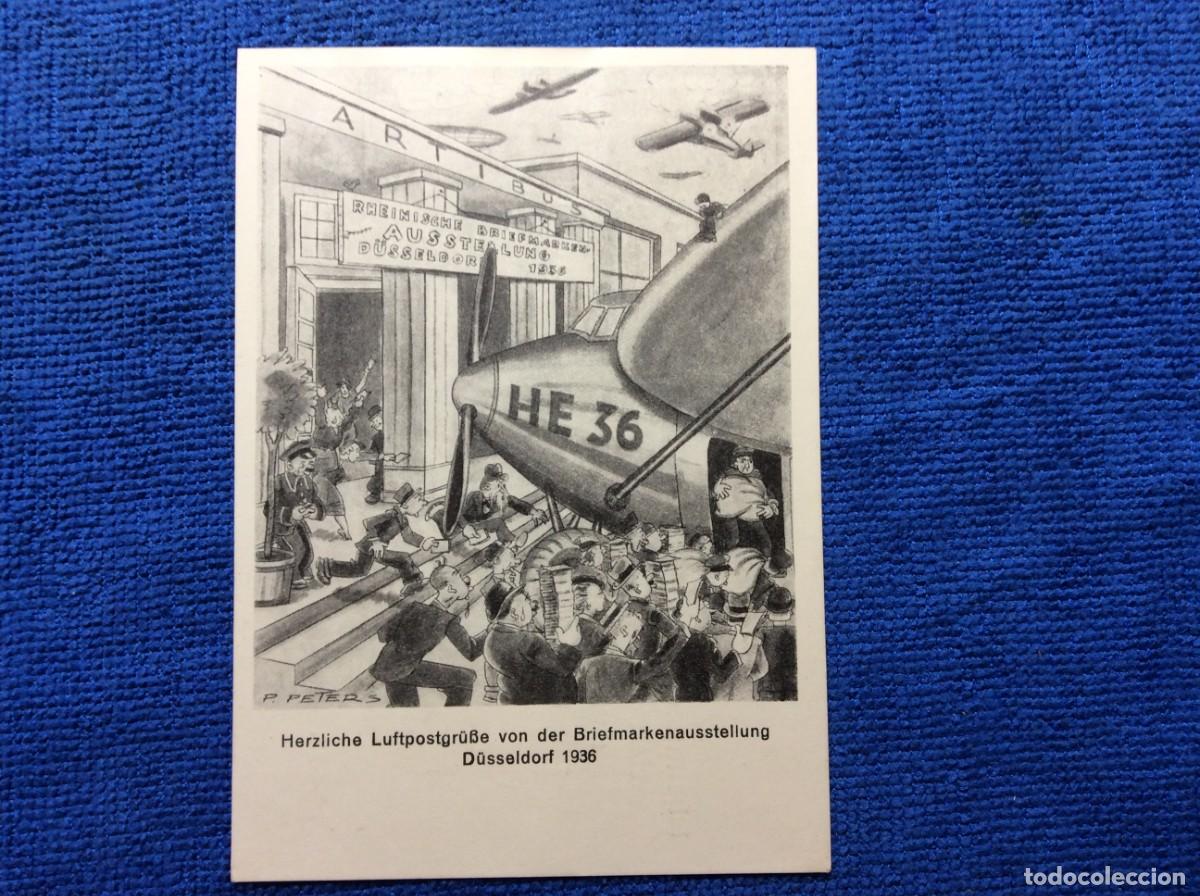 Sellos: ALEMANIA III REICH 1936 ENTERO POSTAL DE EMISI&Oacute;N PRIVADA (1BBZ68)