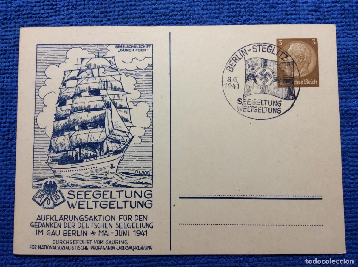 Sellos: ALEMANIA III REICH 1941 ENTERO POSTAL DE EMISI&Oacute;N PRIVADA (1BBZ78)