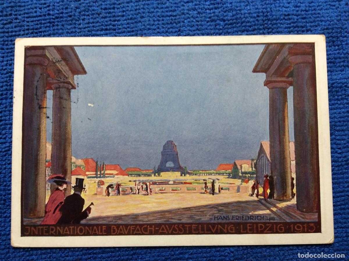 Sellos: ALEMANIA IMPERIO 1913 ENTERO POSTAL DE EMISI&Oacute;N PRIVADA CIRCULADO (1BBZ84)