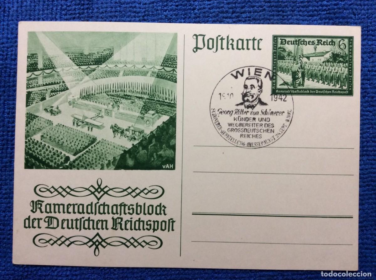 Sellos: ALEMANIA III REICH. 1942 ENTERO POSTAL DE EMISI&Oacute;N PRIVADA (1DDJ18)