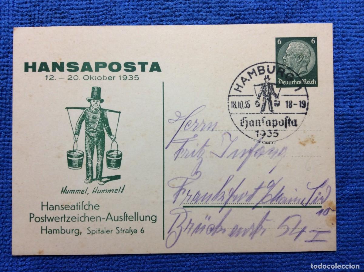 Sellos: ALEMANIA III REICH. 1935 ENTERO POSTAL DE EMISI&Oacute;N PRIVADA (1DDJ26)