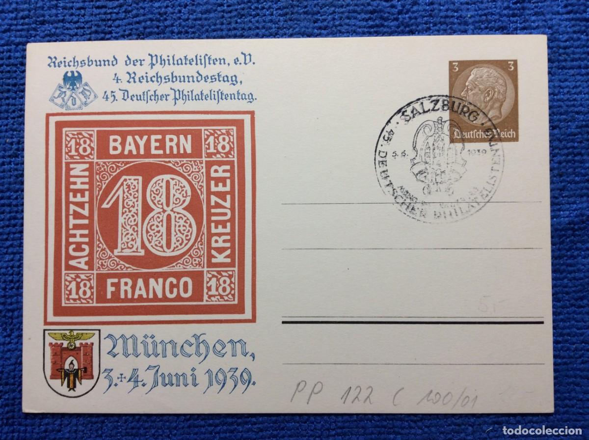 Sellos: ALEMANIA III REICH 1939 ENTERO POSTAL DE EMISI&Oacute;N PRIVADA (1DDJ33)