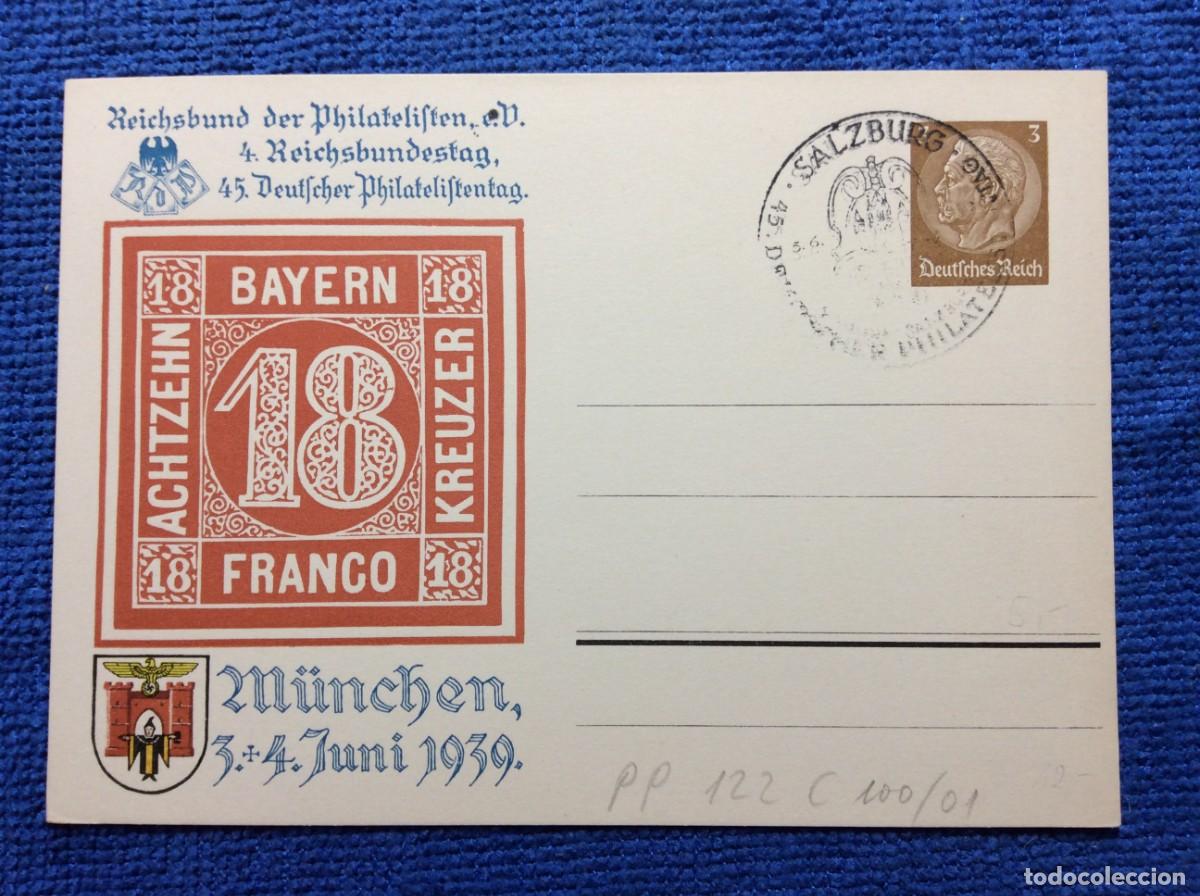 Sellos: ALEMANIA III REICH 1939 ENTERO POSTAL DE EMISI&Oacute;N PRIVADA (1DDJ34)