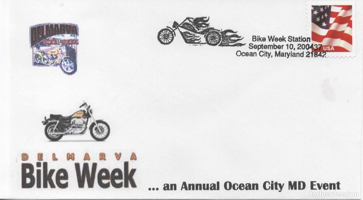 Sellos: ESTADOS UNIDOS USA BIKE WEEK OCEAN CITY MOTO MOTOTCYCLE