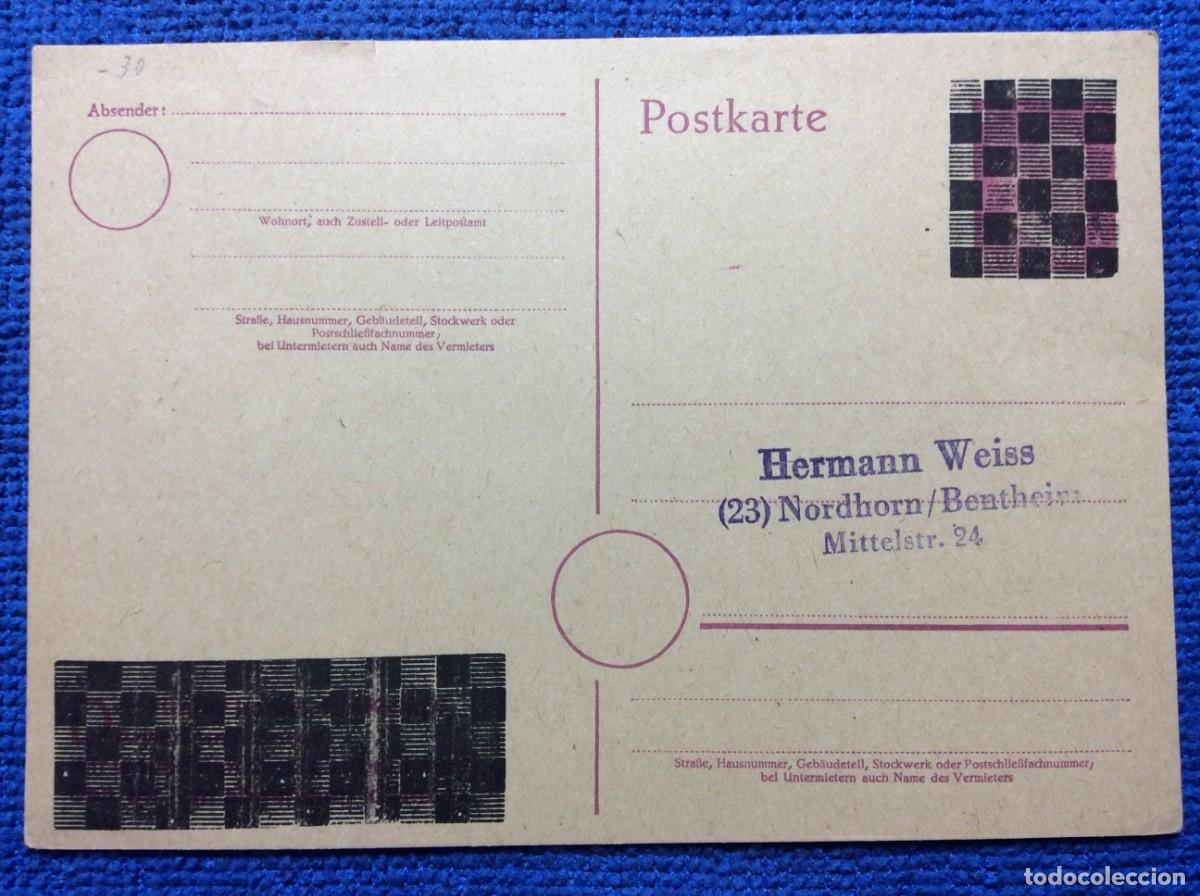 Sellos: ALEMANIA. OCUPACI&Oacute;N ALIADA. ENTERO POSTAL (1DDK17)