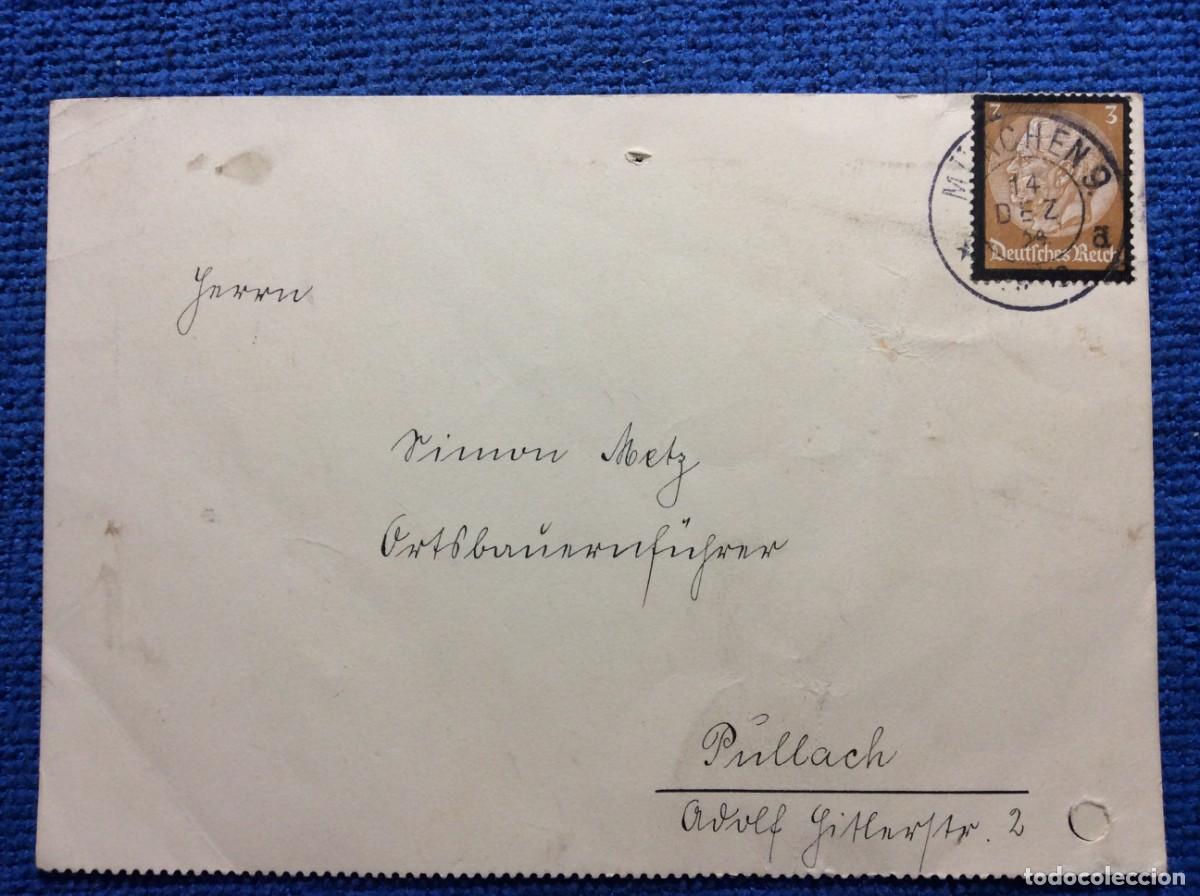 Sellos: ALEMANIA III REICH. 1934 TARJETA POSTAL CIRCULADA (1DDK20)