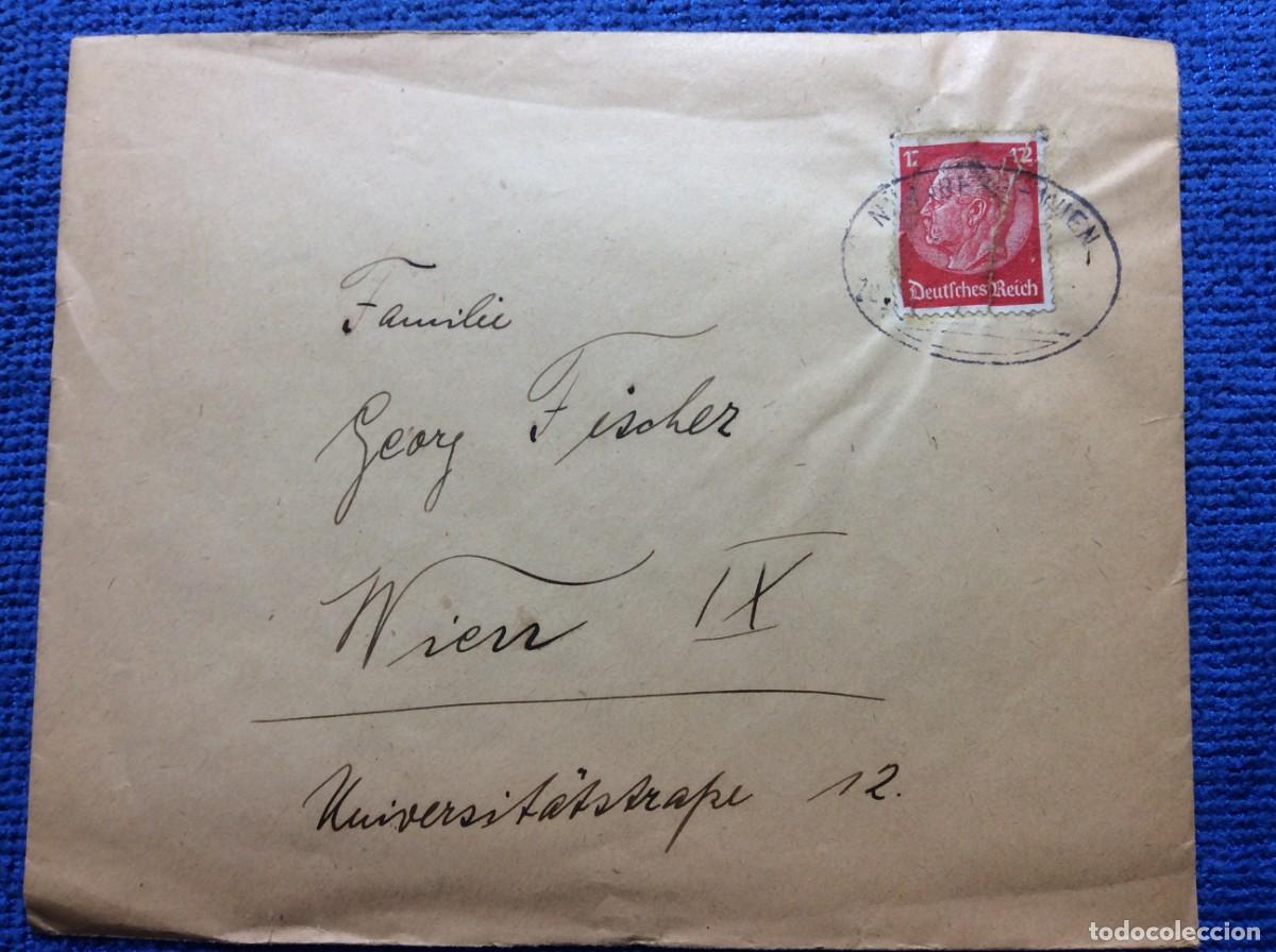 Sellos: ALEMANIA III REICH CARTA CIRCULADA (1DDK27)