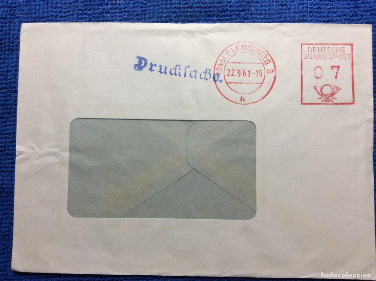 Sellos: ALEMANIA. 1963 CARTA CIRCULADA (1DDK93)