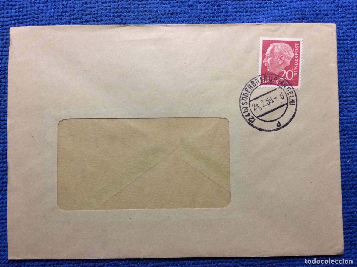 Sellos: ALEMANIA. 1959 CARTA CIRCULADA (1DDK99)