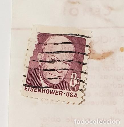 Sellos: SELLO DE LA COLECCION DE CHOCOLATES CEMOI - EISENHOWER - USA