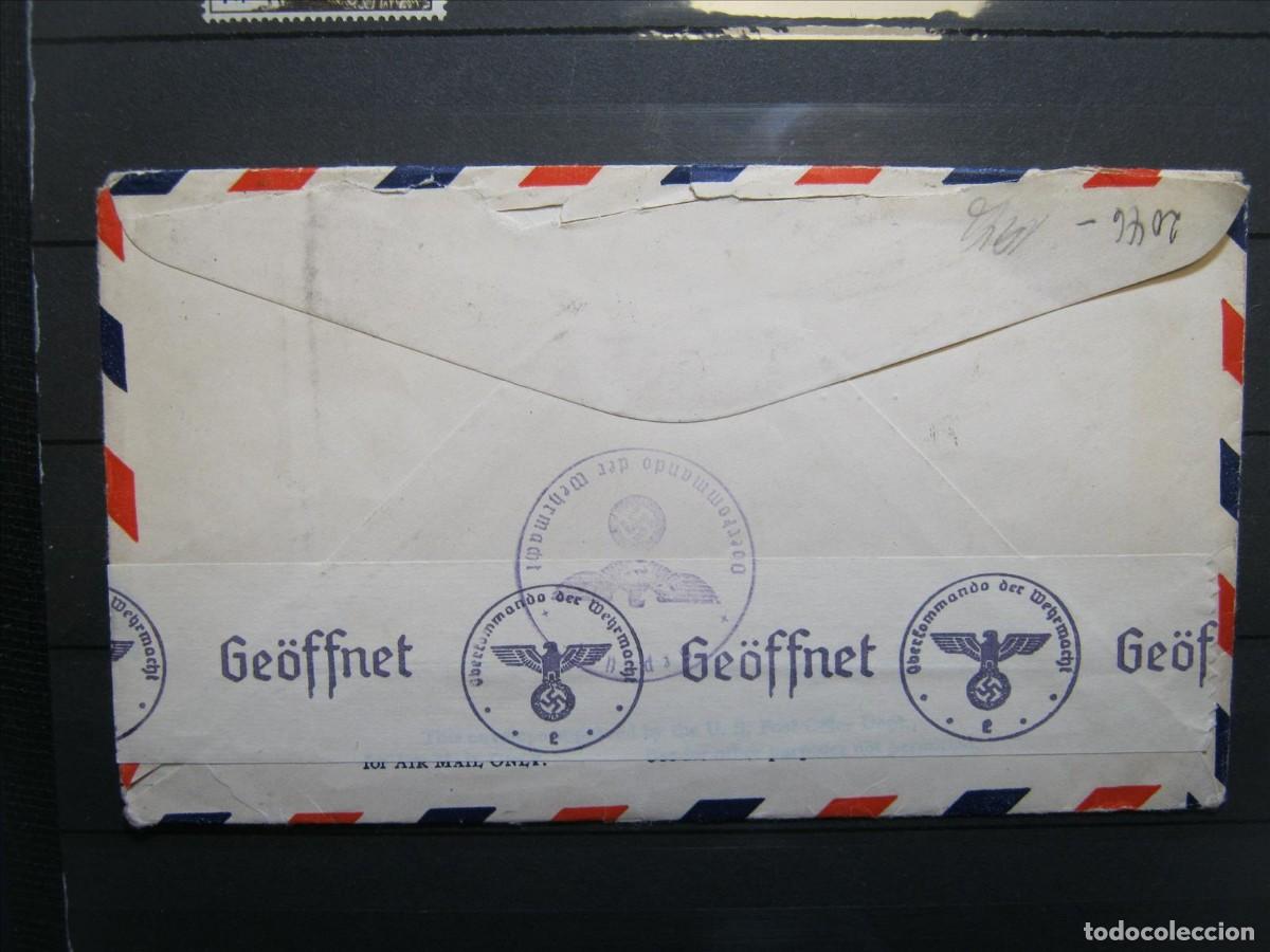 Sellos: ESTADOS UNIDOS EEUU CARTA A ALEMANIA 26/2/1940 CENSURA ALEMANA.