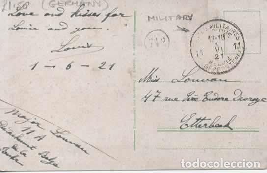 Sellos: BELGICA WW1 CORREO MILITAR FELDPOST POSTAL POSTAL XANTEN OCUPACION DEL RHUR