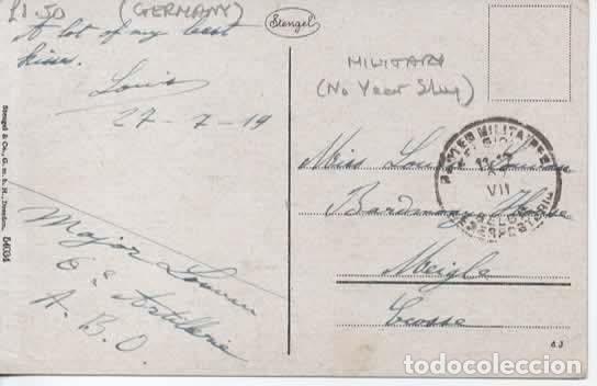 Sellos: BELGICA WW1 CORREO MILITAR FELDPOST POSTAL OCUPACION ALEMANIA 1919 COBLENZ