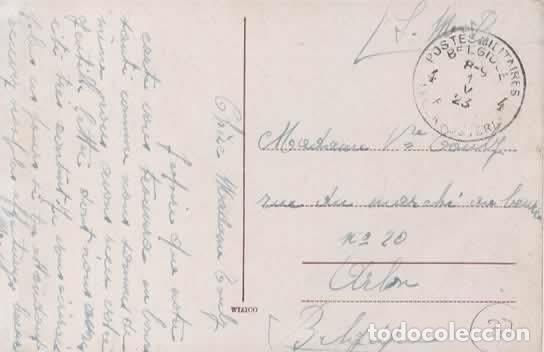 Sellos: BELGICA WW1 CORREO MILITAR FELDPOST POSTAL OCUPACION ALEMANIA 1923 AACHEN