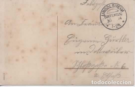 Sellos: ALEMANIA WW1 CORREO MILITAR FELDPOST POSTAL MAT LINGOLSHEIM