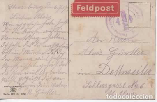 Sellos: ALEMANIA WW1 CORREO MILITAR FELDPOST POSTAL 1917