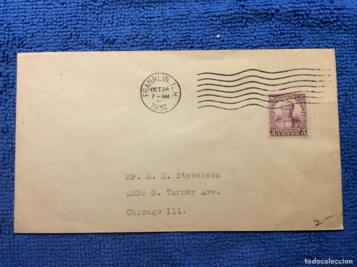 Sellos: ESTADOS UNIDOS. 1932 CARTA CIRCULADA (1DDB33)