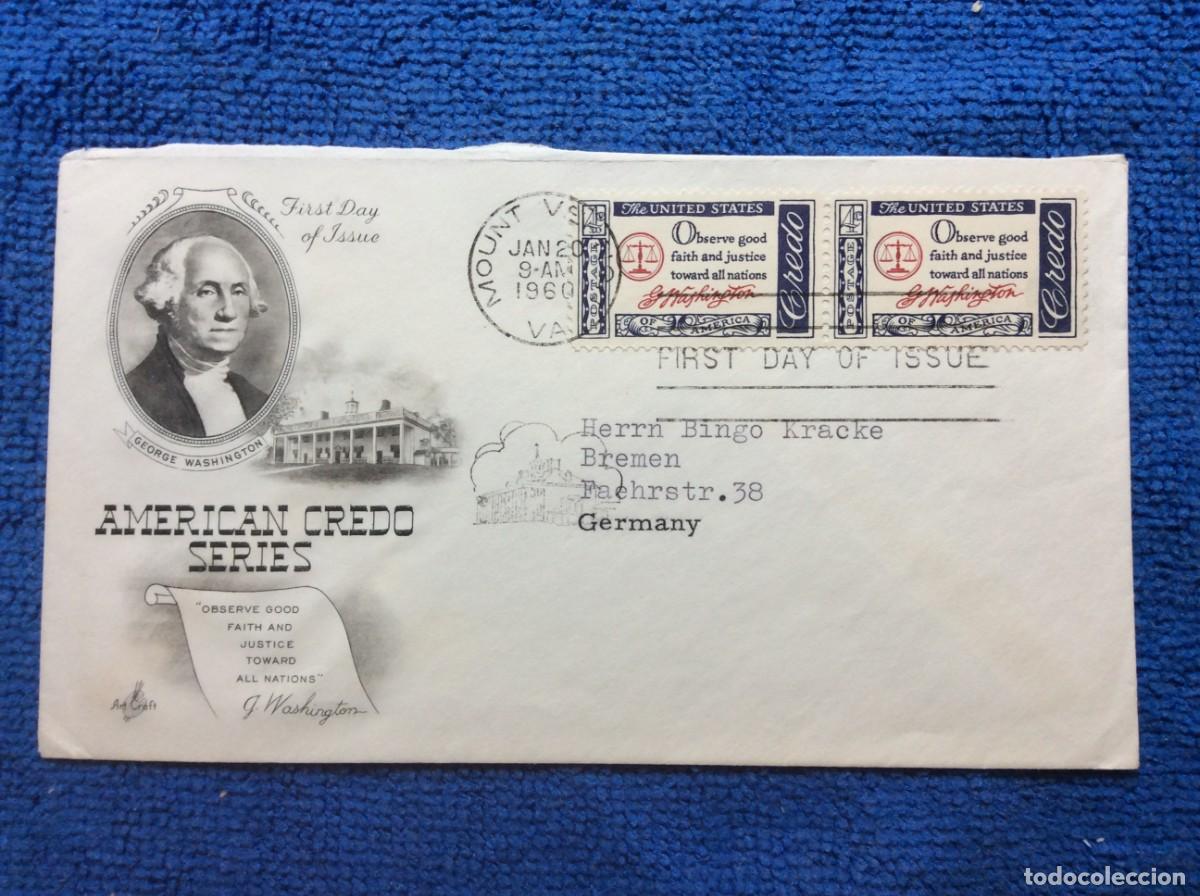 Selos: ESTADOS UNIDOS. 1960 CARTA CIRCULADA (1DDB43)