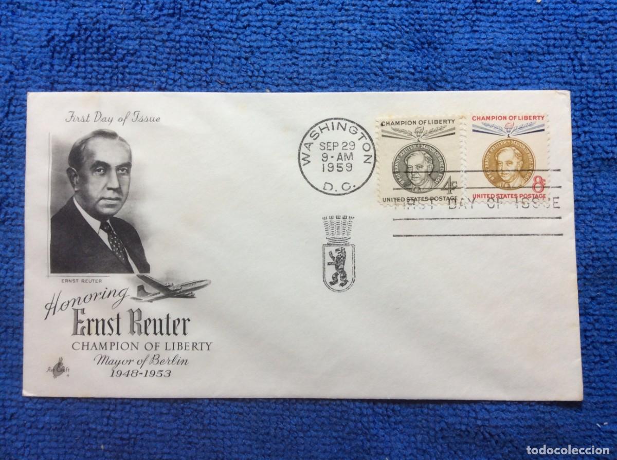Selos: ESTADOS UNIDOS. 1959 CARTA CIRCULADA (1DDB47)