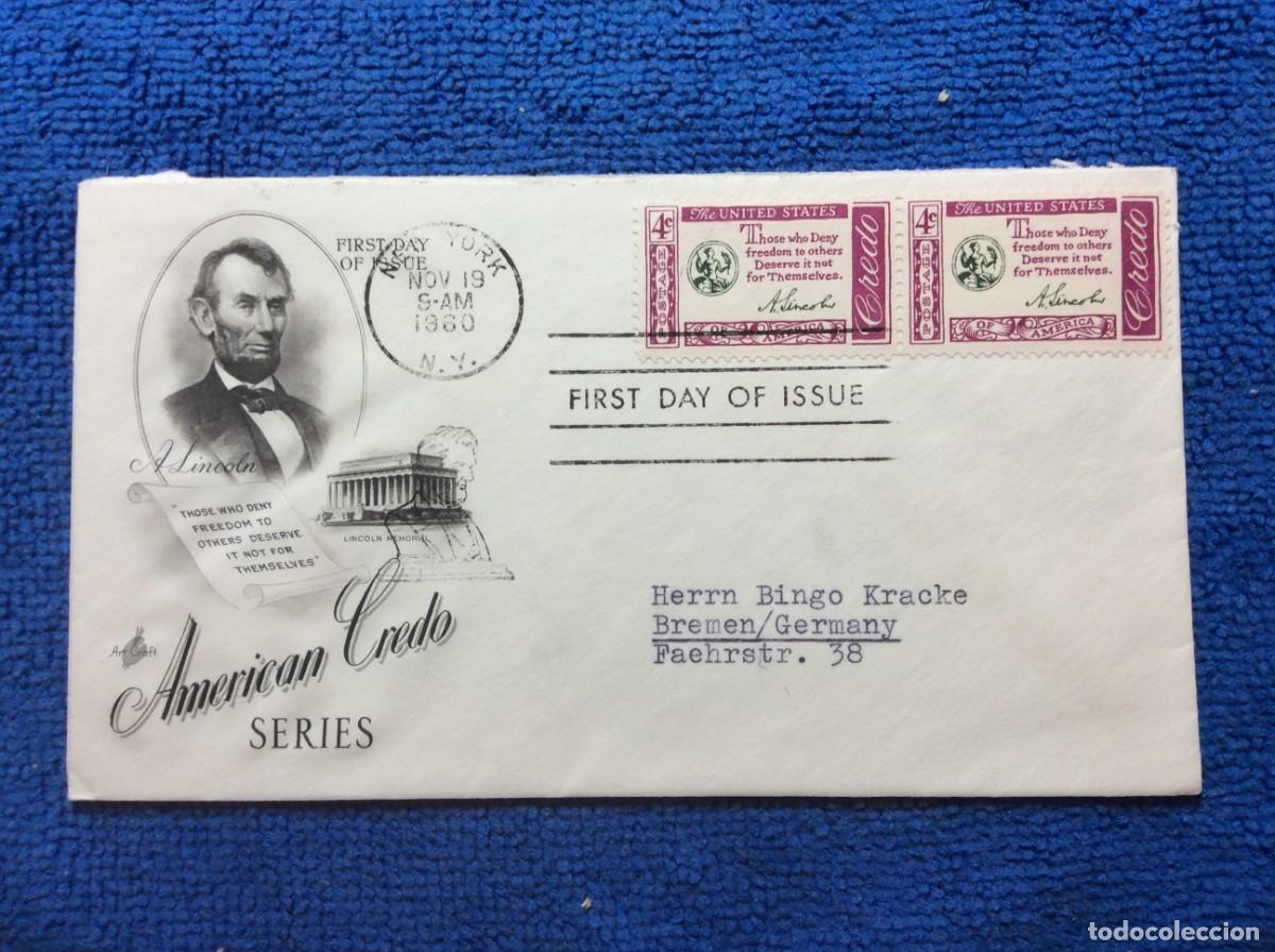 Selos: ESTADOS UNIDOS. 1960 CARTA CIRCULADA (1DDB48)