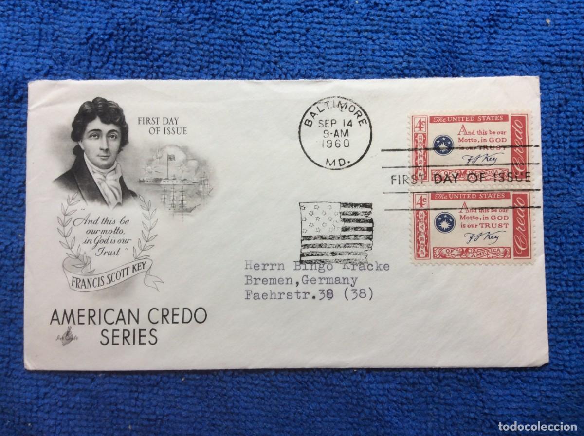 Selos: ESTADOS UNIDOS. 1960 CARTA CIRCULADA (1DDB51)