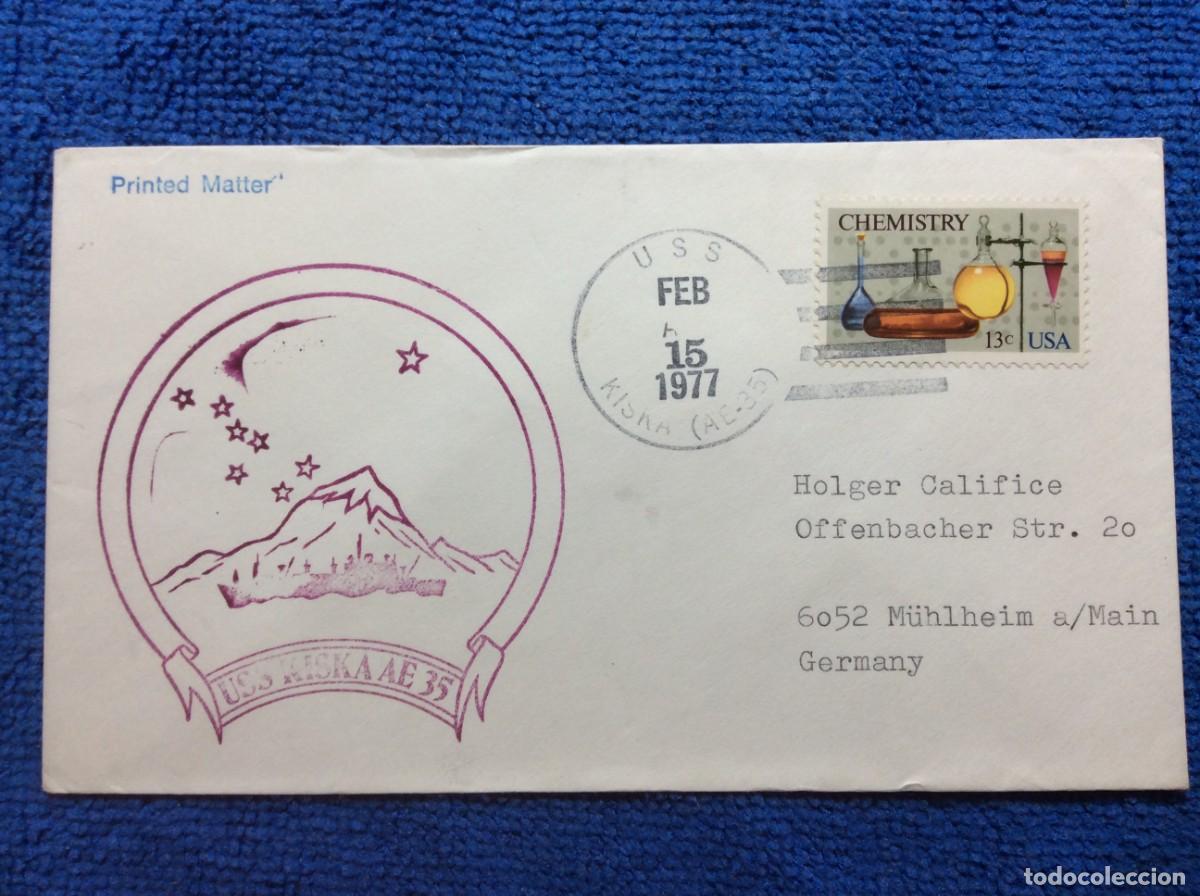 Selos: ESTADOS UNIDOS. 1977 CARTA CIRCULADA (1DDB54)