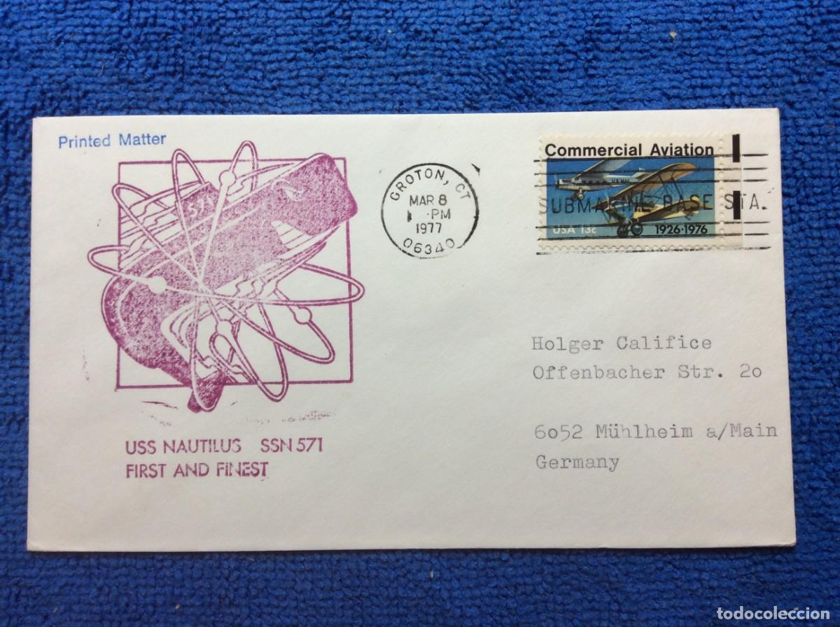 Selos: ESTADOS UNIDOS. 1977 CARTA CIRCULADA (1DDB59)