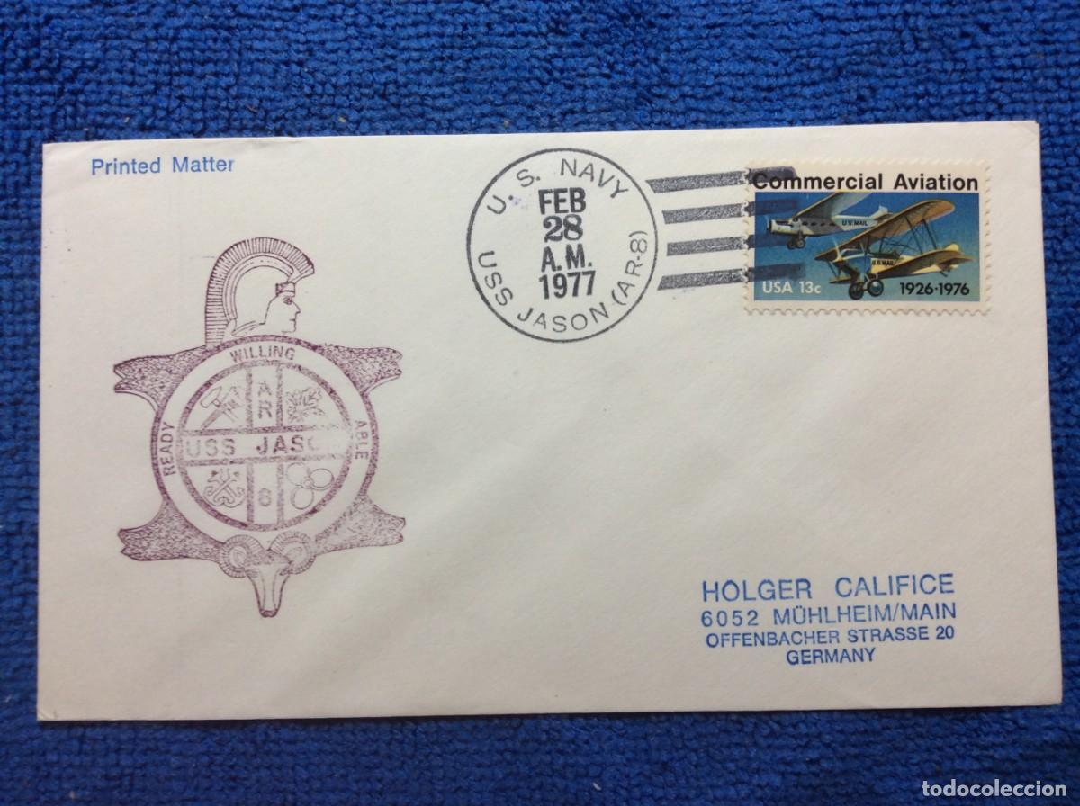 Selos: ESTADOS UNIDOS. 1977 CARTA CIRCULADA (1DDB60)