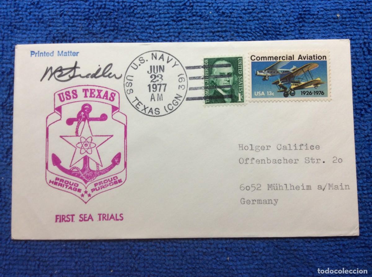 Sellos: ESTADOS UNIDOS. 1977 CARTA CIRCULADA (1DDB63)