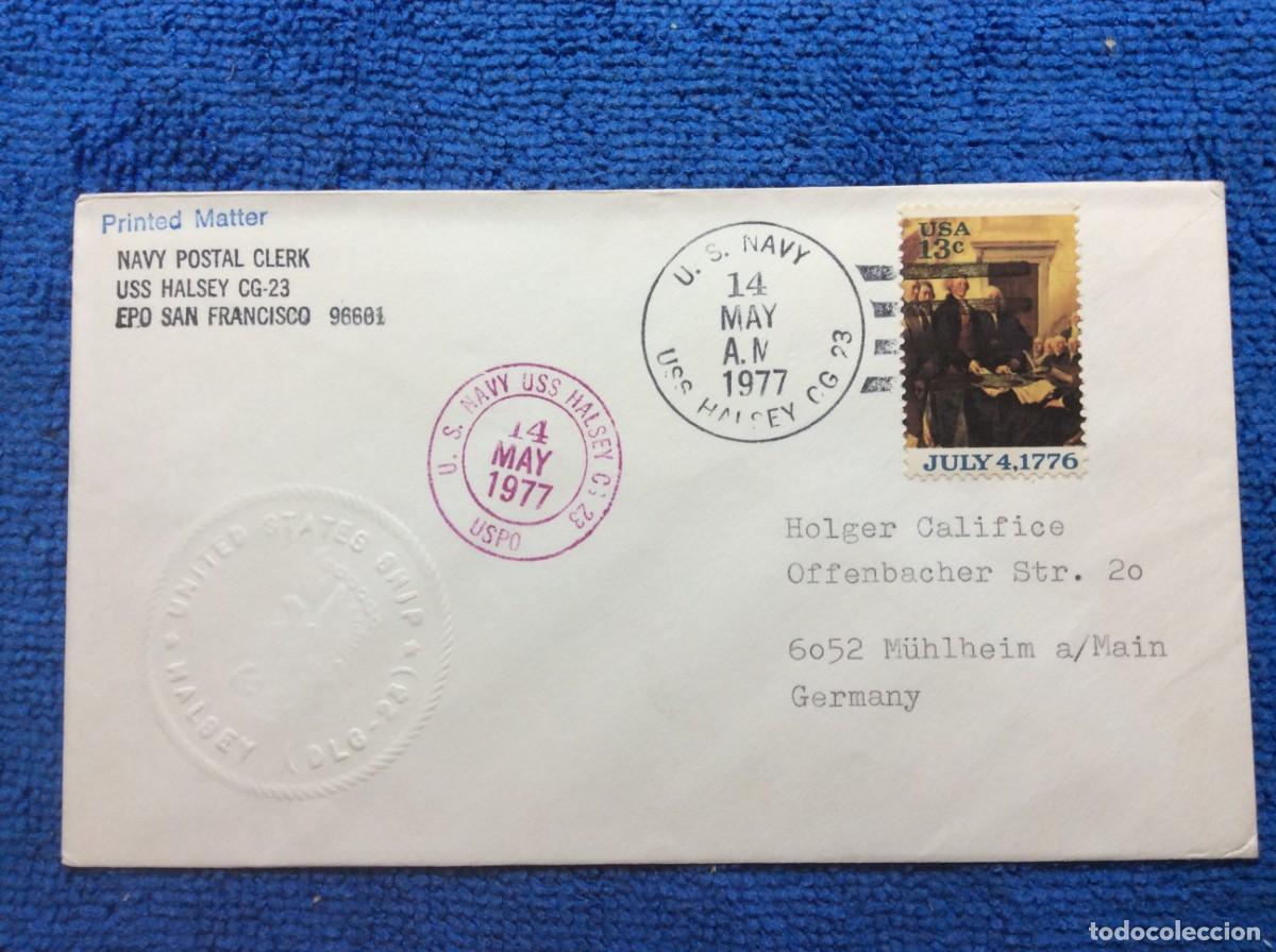 Sellos: ESTADOS UNIDOS. 1977 CARTA CIRCULADA (1DDB66)