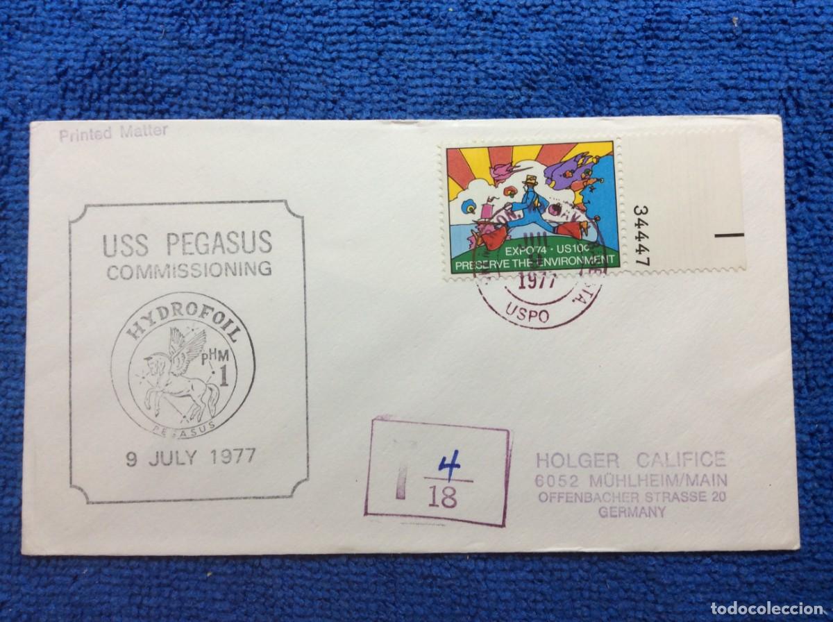 Sellos: ESTADOS UNIDOS. 1977 CARTA CIRCULADA (1DDB70)